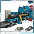 Automatic metal twist off cap making machine production line